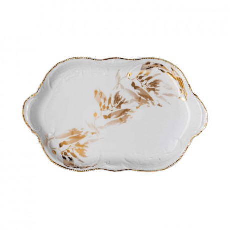 Rosenthal Rosenthal Heritage Midas Platte / Milchtablett / Zuckertablett 28,5x18 cm Rosenthal Heritage Midas Тарелка / поднос для молока / поднос для сахара 28,5x18 см