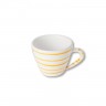 Gmundner Keramik Gmundner Keramik Gelbgeflammt Cappuccino-Obertasse 0,16 L / h: 6,8 cm Чашка для капучино Gmundner Ceramics с желтым пламенем 0,16 л / высота: 6,8 см