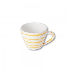 Gmundner Keramik Gmundner Keramik Gelbgeflammt Cappuccino-Obertasse 0,16 L / h: 6,8 cm Чашка для капучино Gmundner Ceramics с желтым пламенем 0,16 л / высота: 6,8 см
