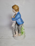 Статуэтка винтажная Marks & Rosenfeld "Мальчик с овечкой", фарфор, 19 см, Германия, 1960-70гг.