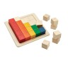 PLANTOYS Lernspiel Zahlklotze bunt Unit Link Lernspiele Образовательные игровые блоки красочные обучающие игры Unit Link