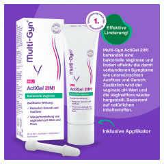 Multi-Gyn (Мулти-гин) ActiGel 2 в 1, Гель для интимной гигиены, 50 мл