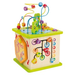 HAPE Motorikwurfel kleine Tierchen Кубик моторики мелких животных