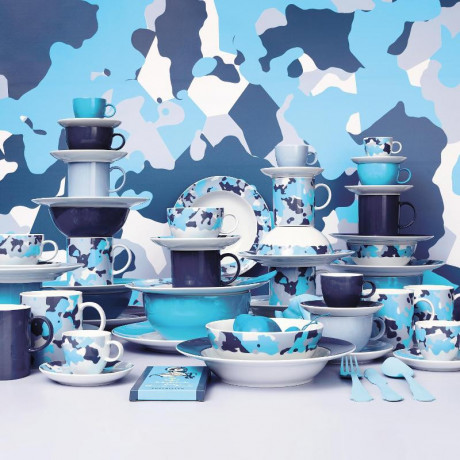 Thomas Thomas Sunny Day Nordic Blue Cappuccino-Obertasse 0,38 L Чашка для капучино Thomas Sunny Day Nordic Blue 0,38 л