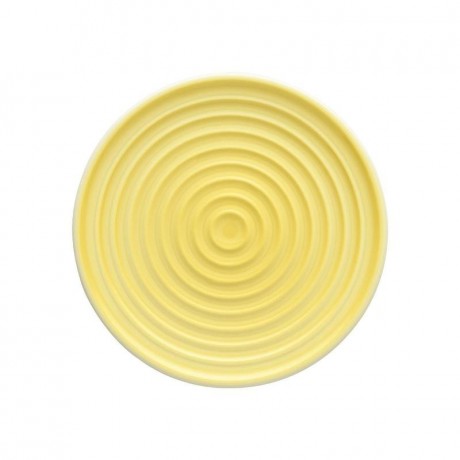 Thomas Thomas ONO friends - Yellow Espresso-Untertasse / Abdeckung zu Zuckerschale / Teller 11 cm Thomas ONO friends - Блюдце для эспрессо желтое/крышка для сахарницы/тарелки 11 см