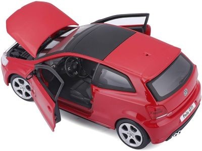 Bburago Modellauto VW Polo GTI Mark 5  (rot Модель автомобиля VW Polo GTI Mark 5 (красный