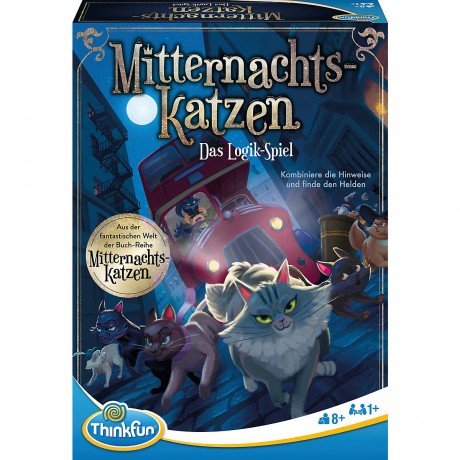 Ravensburger Thinkfun Mitternachtskatzen Das Logik-Spiel Thinkfun Midnight Cats Логическая игра