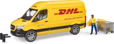 Bruder MB Sprinter DHL mit Fahrer und Zubehor MB Sprinter DHL с водителем и аксессуарами