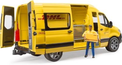 Bruder MB Sprinter DHL mit Fahrer und Zubehor MB Sprinter DHL с водителем и аксессуарами
