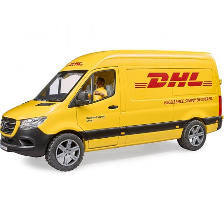 Bruder MB Sprinter DHL mit Fahrer und Zubehor MB Sprinter DHL с водителем и аксессуарами