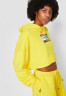 Tommy Hilfiger TOMMY HILFIGER X ANDY WARHOL FLAG CROPPED HOODIE Sweatshirt vivid yellow TOMMY HILFIGER X ANDY WARHOL FLAG CROPPED HOODIE толстовка ярко-желтый