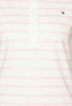 Tommy Hilfiger REG STRIPE Polo shirt Breton Ecru/Pastel Pink REG STRIPE Рубашка поло Бретонский экрю/Пастельно-розовый