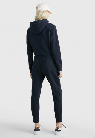 Tommy Hilfiger TAPERED MONOGRAM Tracksuit bottoms desert sky TAPERED MONOGRAM Спортивные брюки небо пустыни