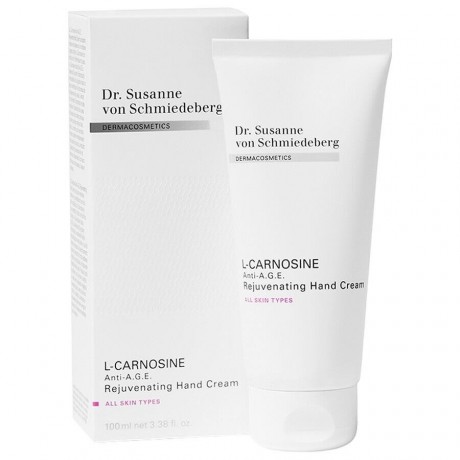 Dr. Susanne von Schmiedeberg L-Carnosine Anti-A.G.E. Rejuvenating Hand Cream  L-карнозин против A.G.E. Омолаживающий крем для рук