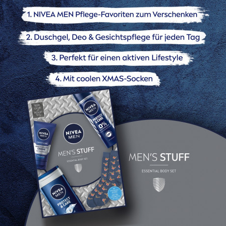 Nivea Men#x27;s Stuff Geschenkset  Подарочный набор Men&#39;s Stuff