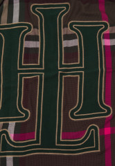 Tommy Hilfiger FEMININE PREP BLANKET Scarf hunter FEMININE PREP BLANKET Шарф охотник