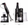 KeMar Kitchenware KeMar Kitchenware Stabmixer KSM-1000 Stabmixer-Set, 1000 W, 17.000 U/min Aufbewahrungsstander Messbecher Titan Klinge  KeMar Kitchenware Ручной блендер KSM-1000, набор ручного блендера, 1000 Вт, 17 000 об/мин, подставка для хранения, мер