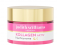 Judith Williams Nachtcreme Kollagen aktiv 50 ml, Ночной крем для лица лифтинг и восстановление, антивозрастной уход с коллагеном, питание кожи, 50 мл