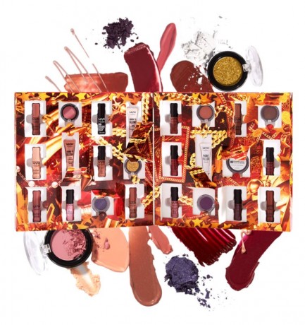 NYX Professional Makeup Gimme SuperStars! 24 Days 2022 Адвент-календарь, 24 бьюти-сюрприза