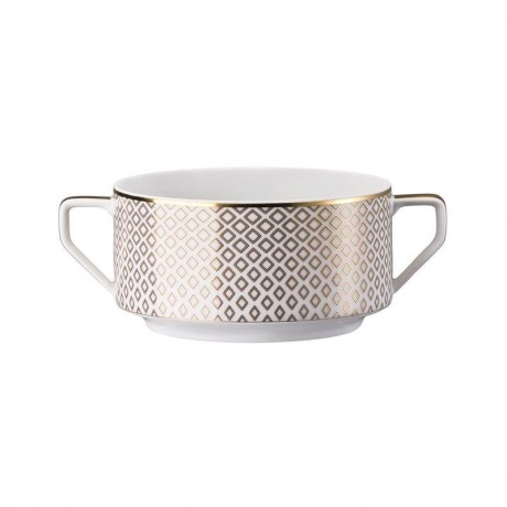 Rosenthal Rosenthal Francis Carreau Beige Suppen-Obertasse 0,35 L Чашка для супа Rosenthal Francis Carreau Beige 0,35 л