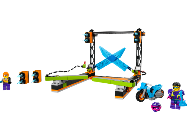 Lego Hindernis-Stuntchallenge Вызов трюков с препятствиями