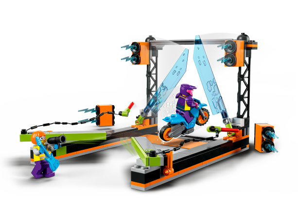 Lego Hindernis-Stuntchallenge Вызов трюков с препятствиями