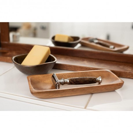 Firsteco Bambus-Nass-Rasierhobel Set 5 tlg. Бамбуковый набор безопасных бритв для влажной уборки, 5 шт.