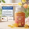 yuicy Vitamin D3 K2 Kinder Gummies ananas 180st,  Витамин D3 K2 для детей с 3 лет , жевательные витамины без сахара, веганские, ананас,  180шт