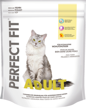 PERFECT FIT Сухой корм Для кошек Курица, 750 г