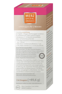 Merz Spezial  Dragees Haut Haare Nagel 3 St., Мерц Специальные Драже для Кожи, волос и ногтей, 3 уп х 120 шт 