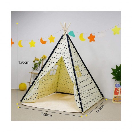 Arkmiido® Kinderzelt Tipi Sternenhimmel Spielzelt Детская палатка вигвам звездное небо игровая палатка