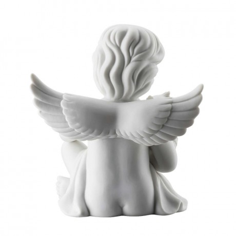 Rosenthal Rosenthal Engel mit Eule gross weiss matt 14 cm Rosenthal ангел с совой большой белый матовый 14 см