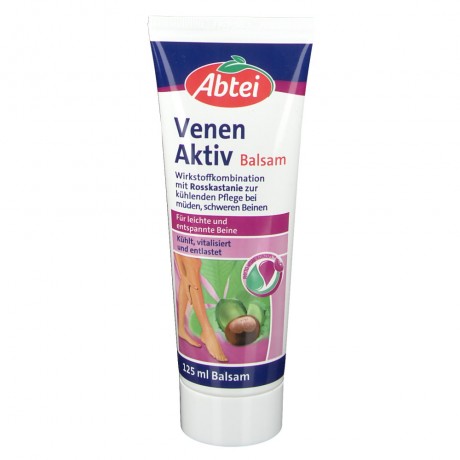 Abtei (Абтай) Venen Aktiv Balsam Бальзам для ног с конским каштаном 125 мл