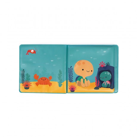 Janod Badespielzeug Activity-Buch Unter Wasser Книга с игрушками для ванны под водой