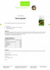 Krauterhaus Sanct Bernhardt Soup snack &quot;Mixed vegetable&quot; (pack of 10), 200 г