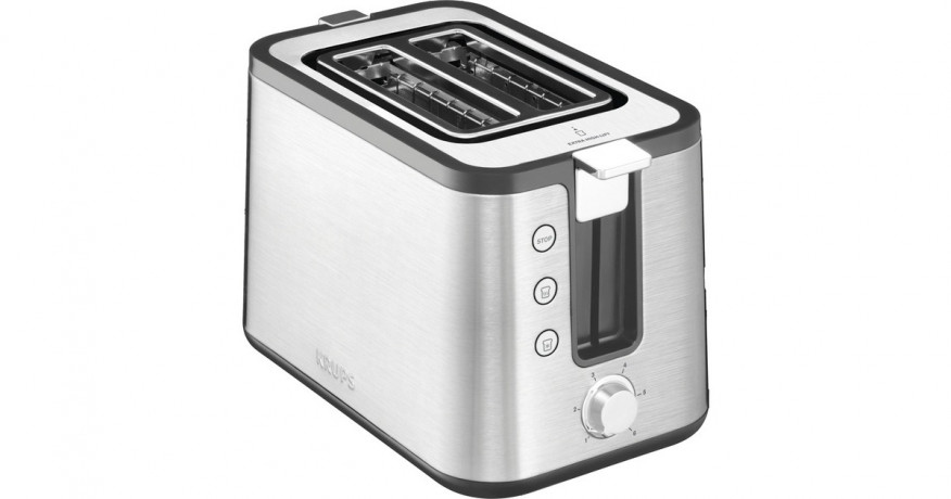 Krups Krups Toaster Control Line KH442D silber/schwarz, 700 Watt, fur 2 Scheiben Toast  silber/schwarz Krups Toaster Control Line KH442D серебристый/черный, 700 Вт, на 2 ломтика тостов