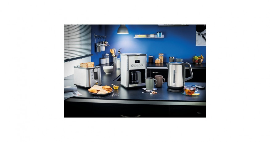 Krups Krups Toaster Control Line KH442D silber/schwarz, 700 Watt, fur 2 Scheiben Toast  silber/schwarz Krups Toaster Control Line KH442D серебристый/черный, 700 Вт, на 2 ломтика тостов