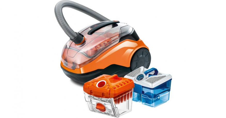 Thomas Thomas Bodenstaubsauger Cycloon Hybrid Family & Pets schwarz  schwarz Пылесос Thomas Cycloon Hybrid Family &amp; Pets черный