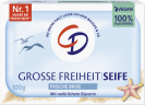 CD Milde Seife Grosse Freiheit 100 g, Мягкое растительное мыло с ароматом свежего бриза, 100 г