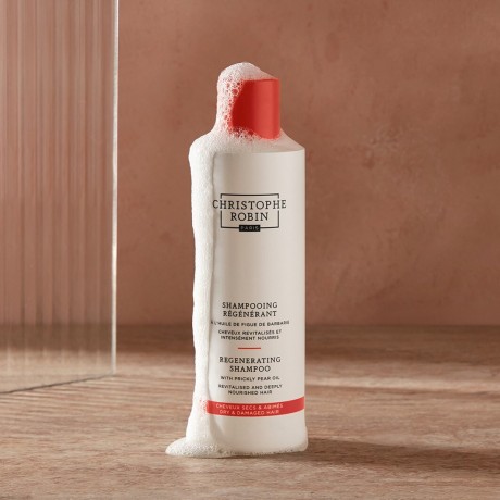 Christophe Robin Shampoo with prickly pear oil  Шампунь с маслом опунции