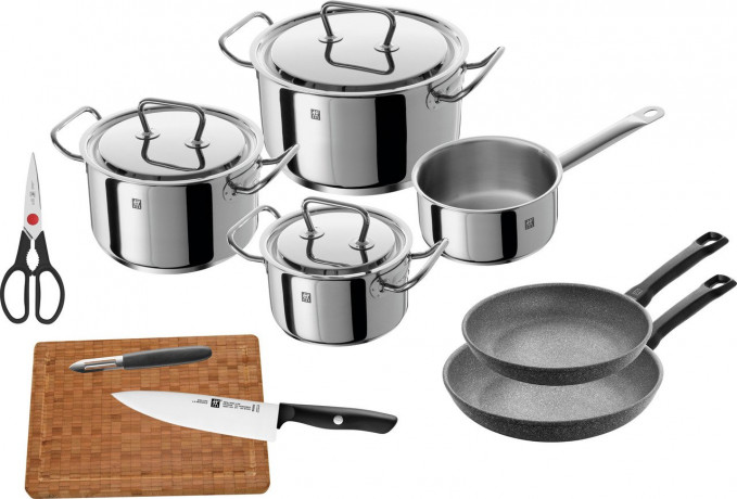 ZWILLING ZWILLING Starterset 10-tlg. edelstahl Стартовый набор ZWILLING 10 шт.
