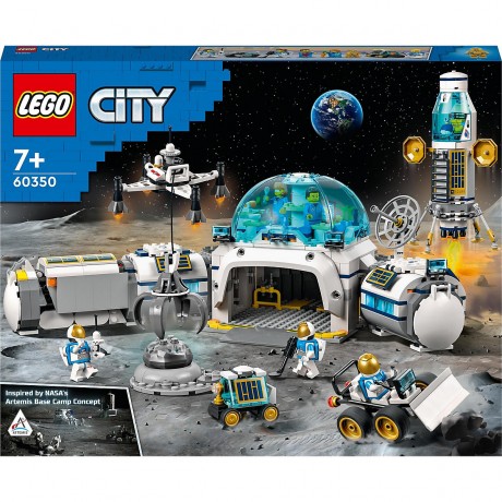 LEGO City 60350 Mond-Forschungsbasis ЛЕГО Лунная научная база