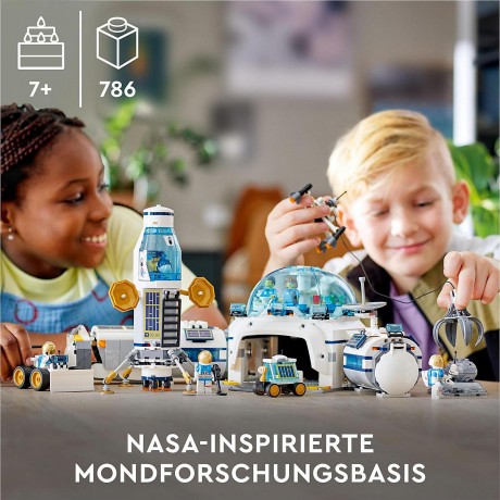 LEGO City 60350 Mond-Forschungsbasis ЛЕГО Лунная научная база