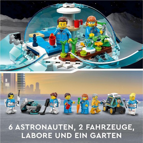 LEGO City 60350 Mond-Forschungsbasis ЛЕГО Лунная научная база