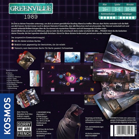 Kosmos Greenville 1989 Гринвилл 1989