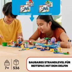 LEGO LEGO Super Mario 71400 Maxi-Iglucks Strandausflug &ndash; Erweiterungsset LEGO Super Mario 71400 Дополнительный набор &laquo;Большой пляж Иглюка&raquo; (71400)