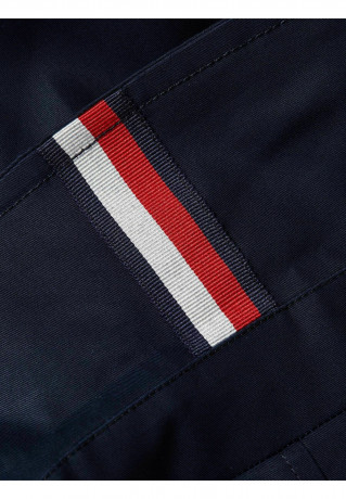 Tommy Hilfiger BELTED Light jacket marine ПОЯС Легкая куртка морской