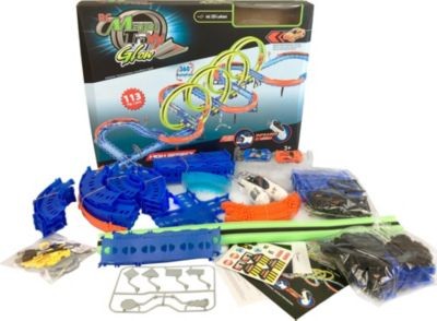 Amewi RC Magic Traxx Glow 113-tlg. mit 2 Fahrzeugen RC Magic Traxx Glow 113 шт. с 2 автомобилями