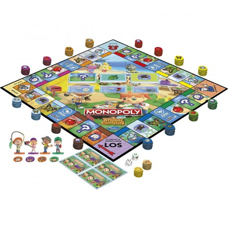 Hasbro MONOPOLY ANIMAL CROSSING МОНОПОЛЬНЫЙ ПЕРЕХОД ЖИВОТНЫХ
