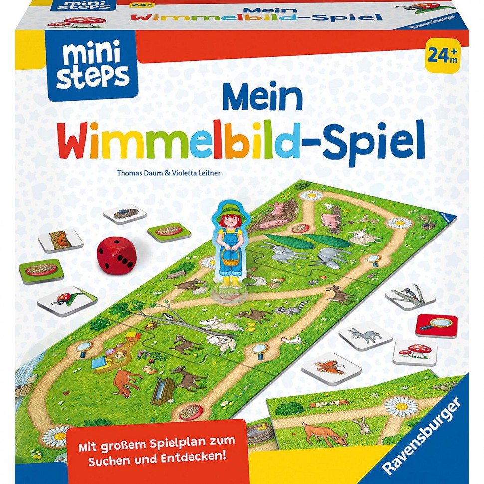 Купить Ravensburger ministeps Mein Wimmelbild-Spiel ministeps Моя игра с  поиском предметов в интернет-магазине Diskontshop.eu Германия всего за 2  150 руб. в